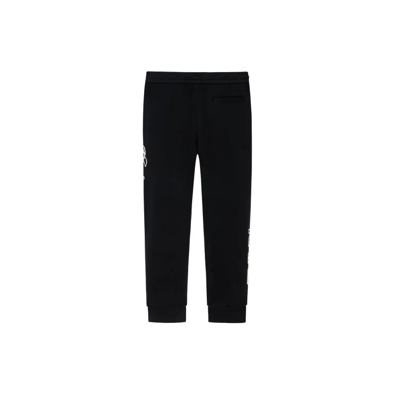 KARL LAGERFELD FW23 Knitted Sweatpants Men's Black-1