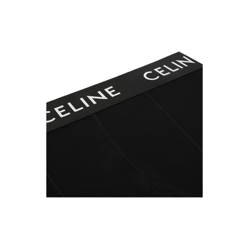 CELINE Cotton Boxers Black-6
