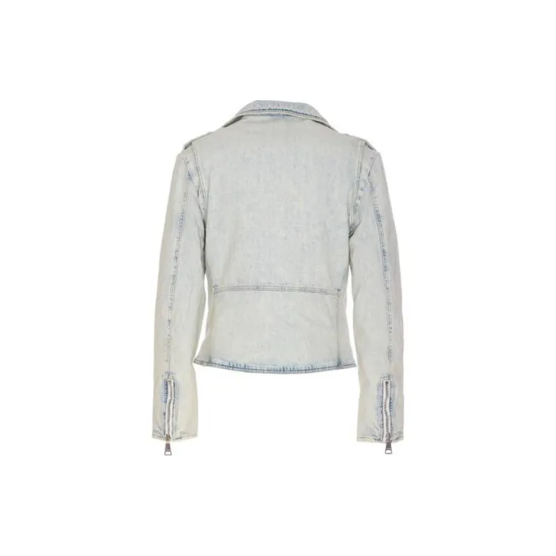 BALMAIN Denim Biker Jacket-1