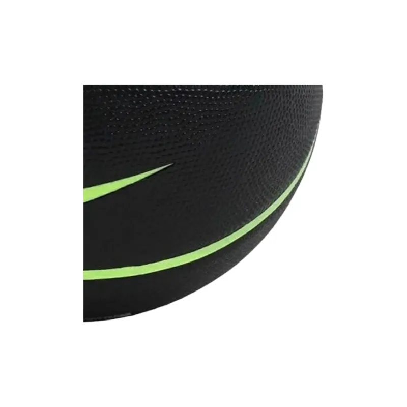 Nike PU Basketball Black Green Size 7 Training Unisex-1