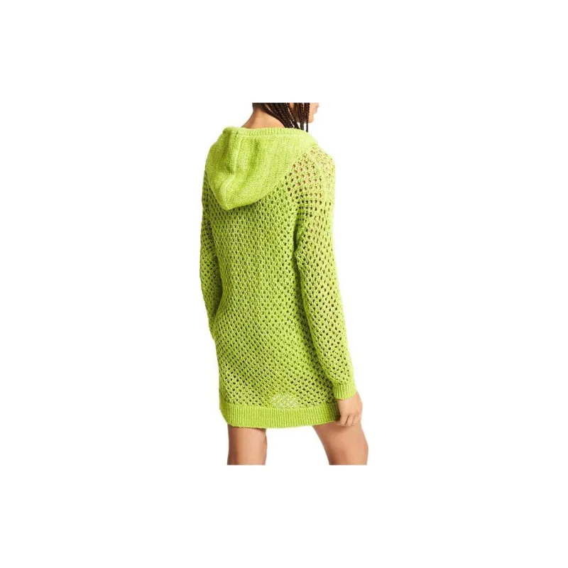 MICHAEL KORS Long Sleeved Dress Women's Neon Green-1