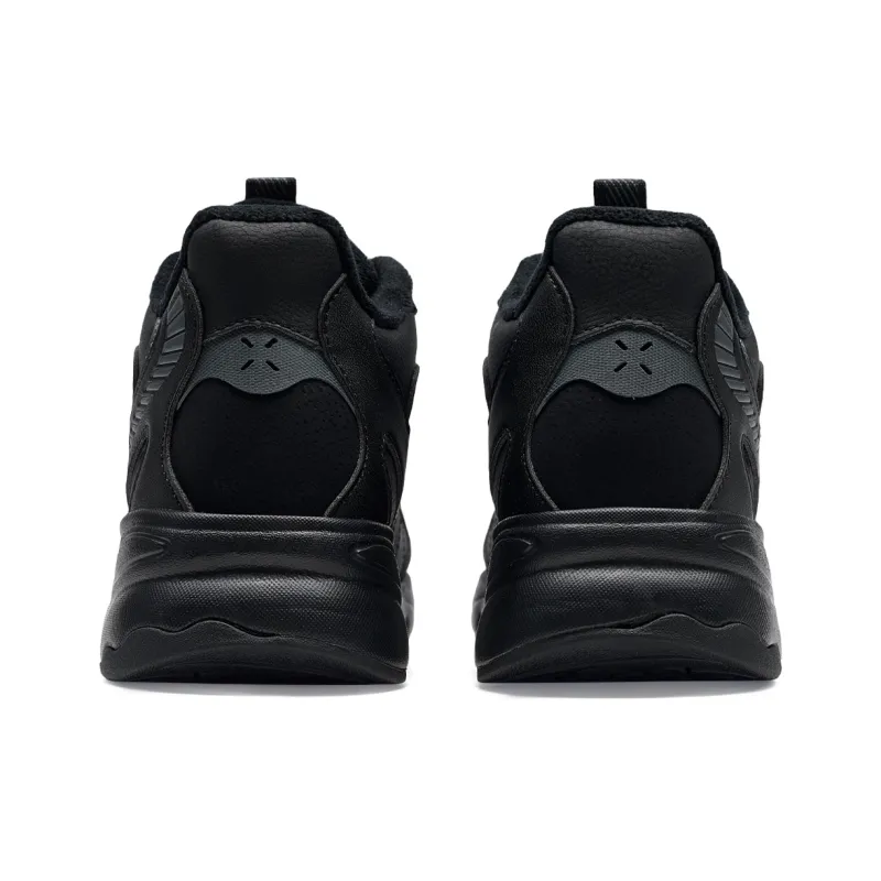 XTEP Nomadic Wear Resistant Slip Resistant Low Top Casual Shoes Women's Black-5