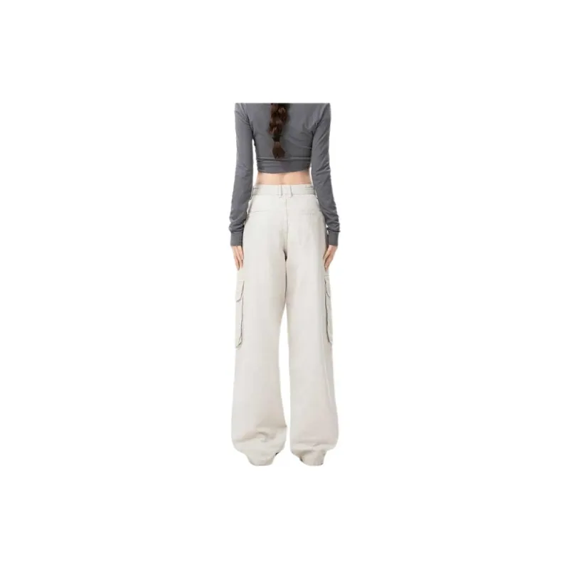 Concubine Zhu Jeans Women's White-6