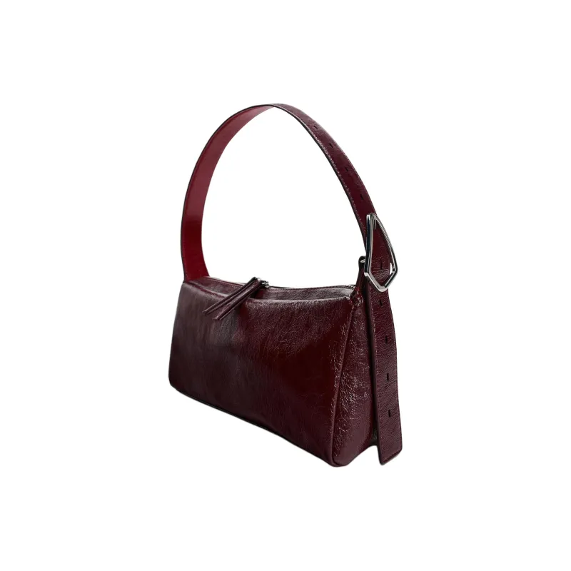ZARA PU Baguette Bag Shoulder Bag Regular Women's Chestnut-1