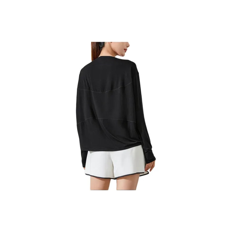 361° T Shirt Women's Super Black-3