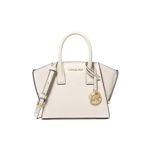 MICHAEL KORS Avril Cow Leather Crossbody One Shoulder Handbags Extra Small Women's White