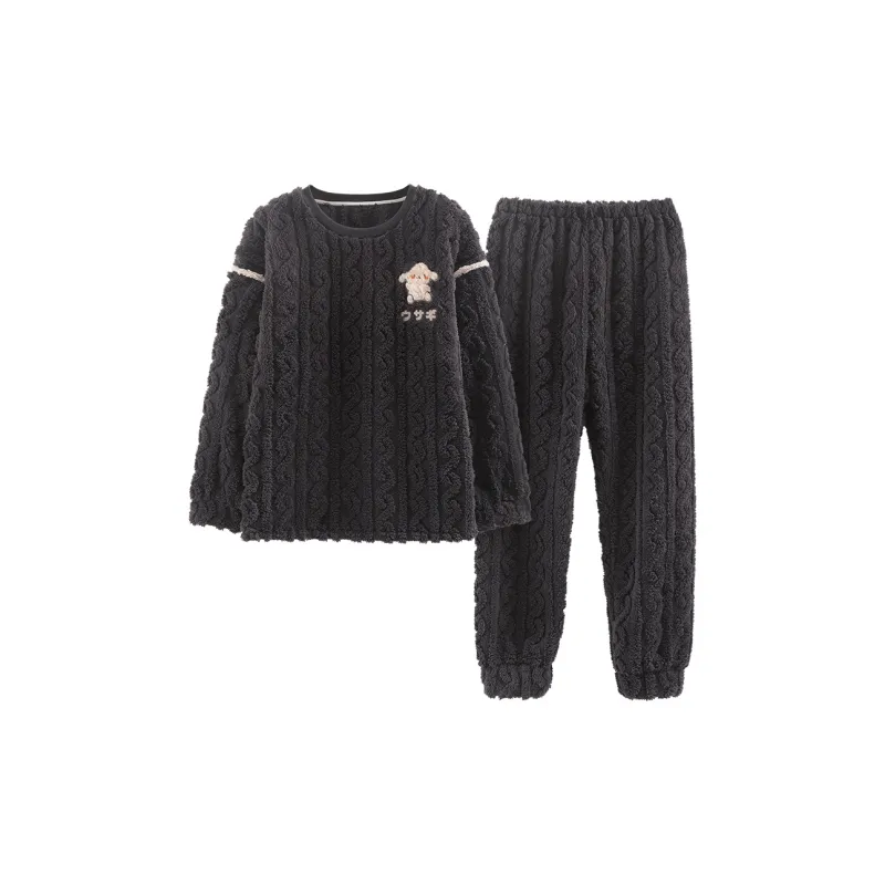 Urban Beauty Pajama Set Men's Dark Gray-0