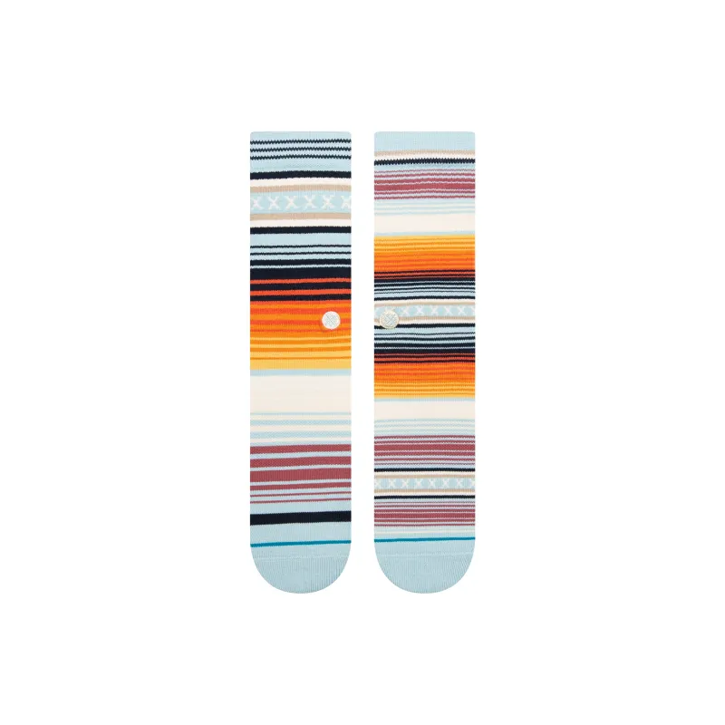 Stance Mid Calf Socks Unisex 1 Pack Light Blue-1