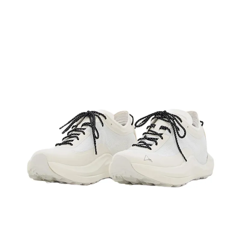 ROA Low Top Casual Shoes Men's White-2