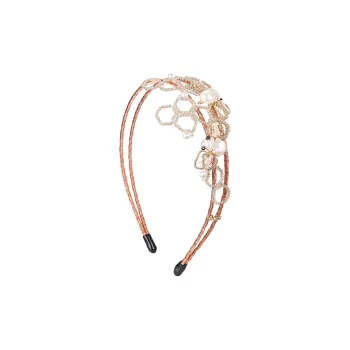 Cercoo Artificial Crystal Artificial Pearl Headbands Women's