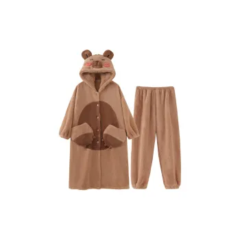 O'MESIK Pajama Set Women's Brown