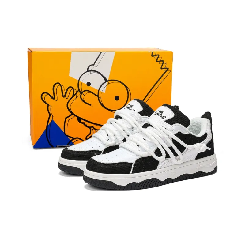 The Simpsons Low Top Canvas Shoes Unisex-18
