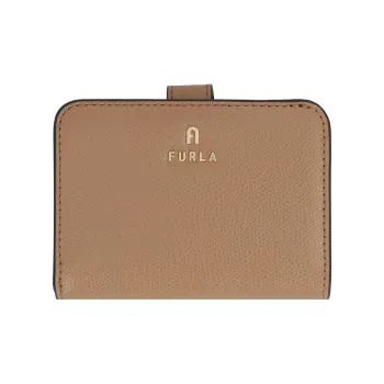 Furla Calfskin Wallet Women's Beige