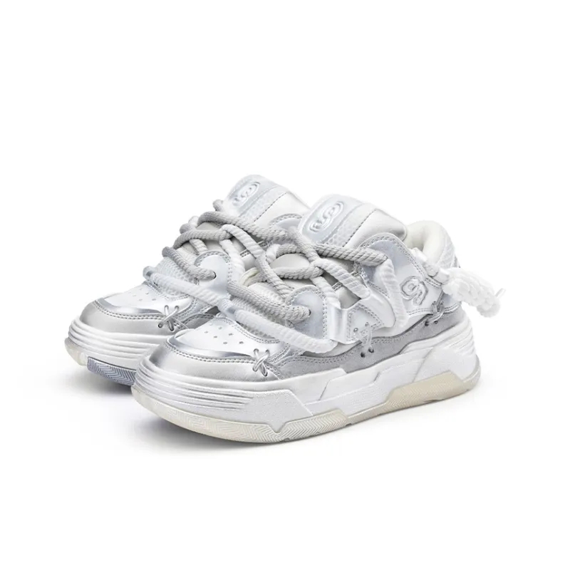 CN Skate Skateboard Shoes Unisex Low Top White-1