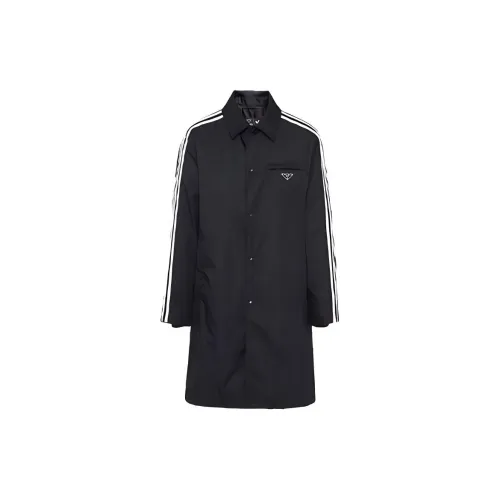 Adidas X PRADA Trench Coats Unisex Black