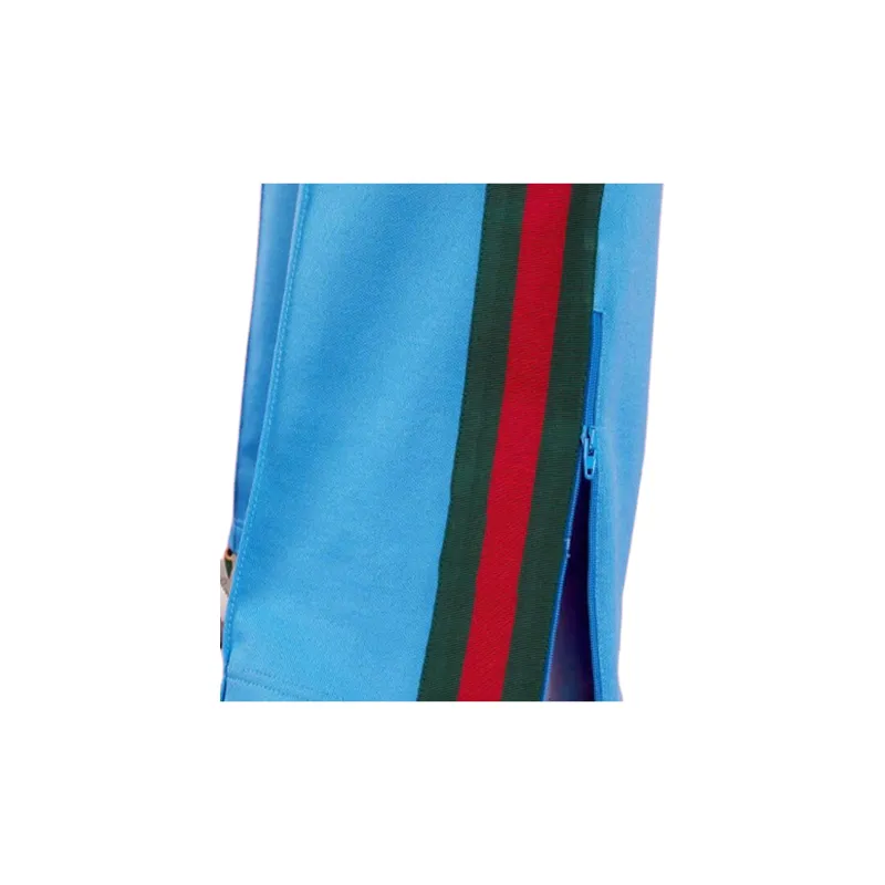 GUCCI X Adidas Cotton Jersey Sweatpants-3