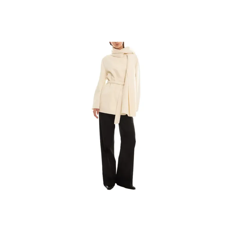 PAROSH FW24 Coats Women's White-2