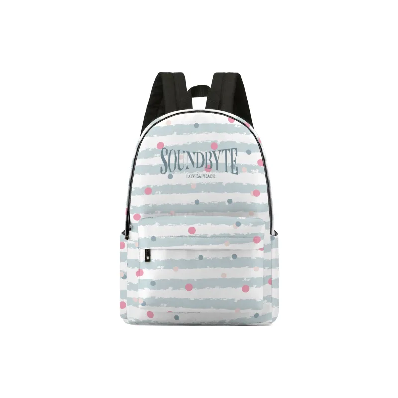 ONRF Polyester Backpack Medium Size Unisex White-30