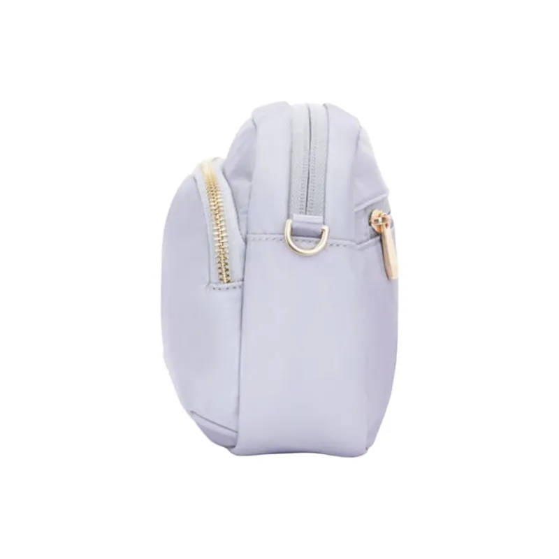 AMERICAN TOURISTER Polyester Shoulder Bag, Crossbody Bag Small Size Women's Light Gray-2