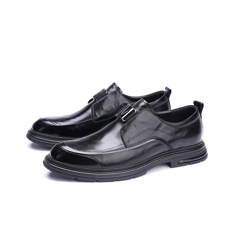 Wolves • Family QUNLANGSHIJIA Casual Shoes Men's Black-2