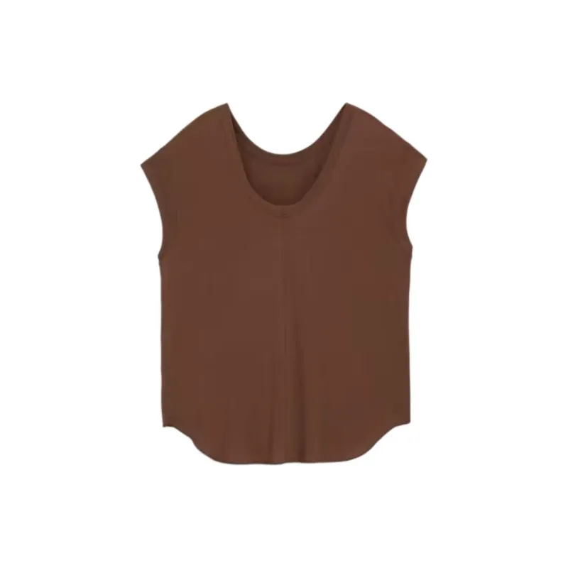 PUMA DRYCELL T Shirt Women's Dark Coffee Brown-1