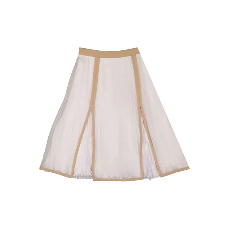 Burberry Casual Long Skirt Women's White-1
