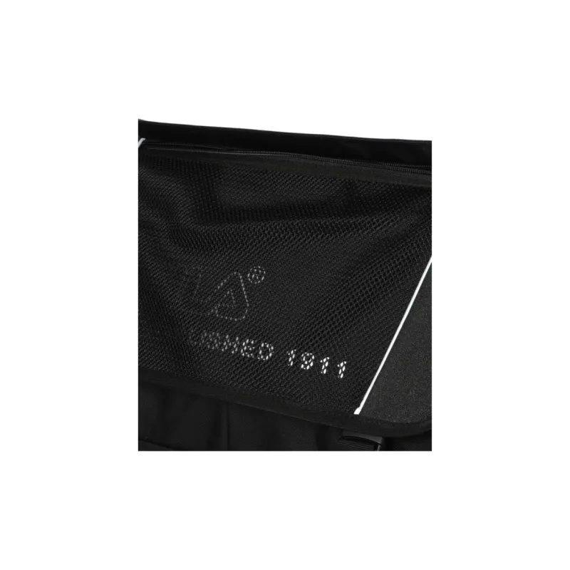 FILA Nylon Messenger Bag, Handbag, Shoulder Bag, Crossbody Bag Unisex Black-3