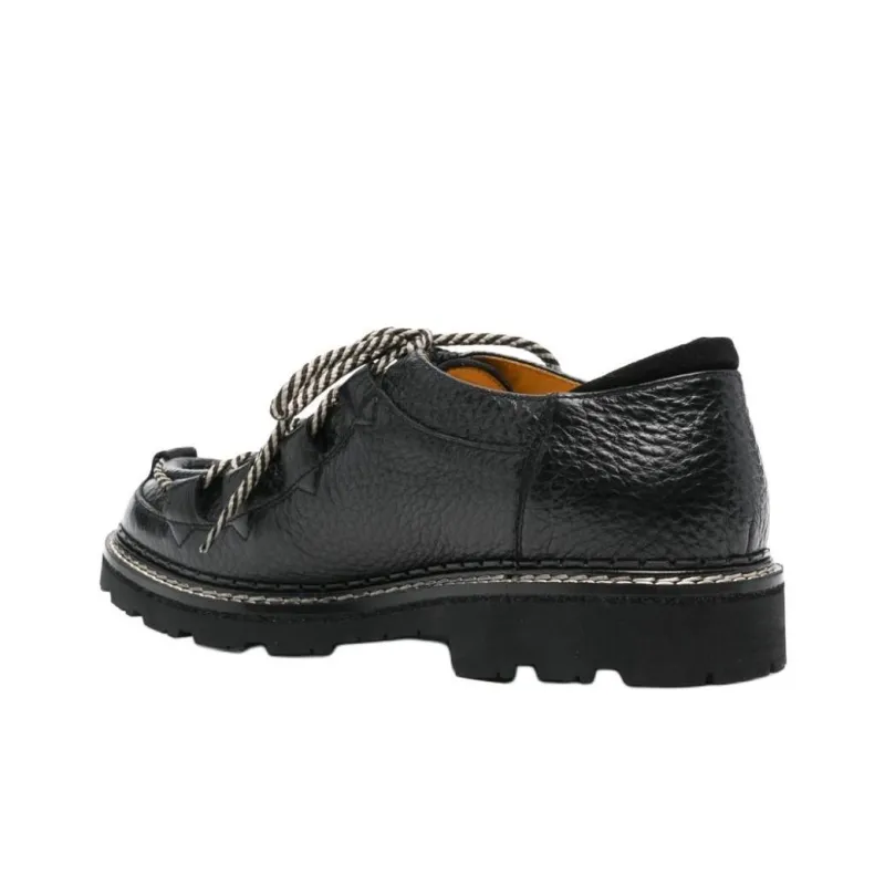DOUCAL'S Leather Derby Shoes-3