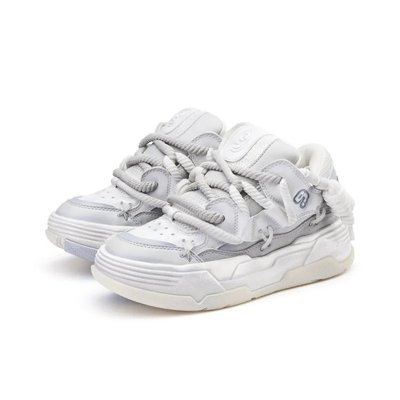 CN Skate Skateboard Shoes Unisex Low Top White-1