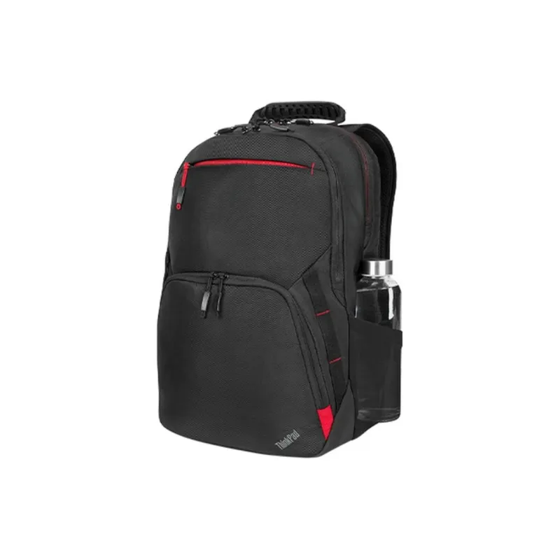 Lenovo Synthetic Material Laptop Bag Backpack Unisex Black-2