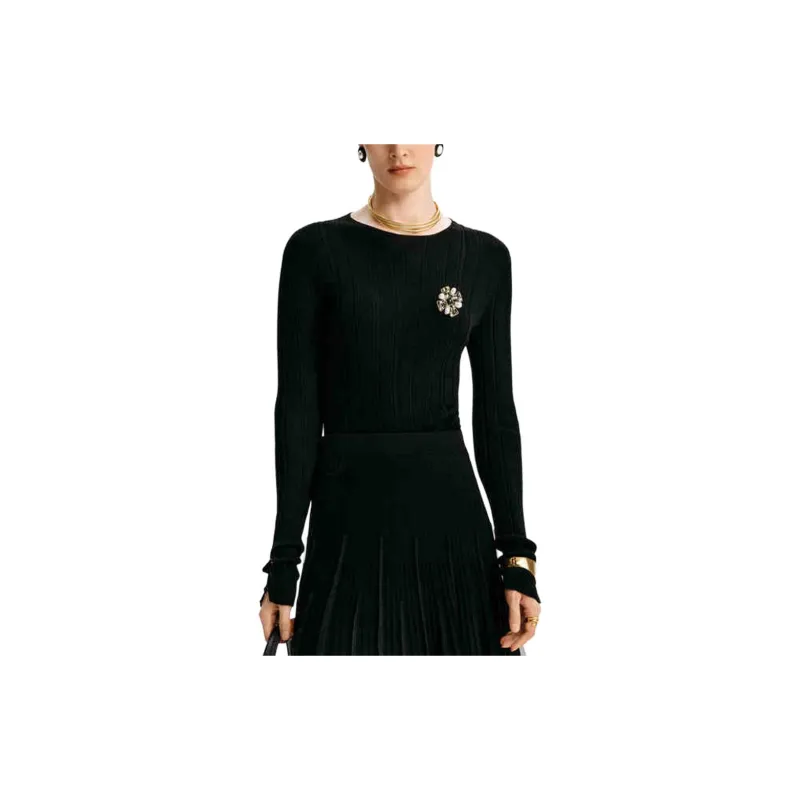 KARL LAGERFELD FW24 Sweater Women's Black-2