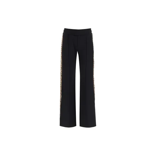 FENDI Knitted Sweatpants Women's Black