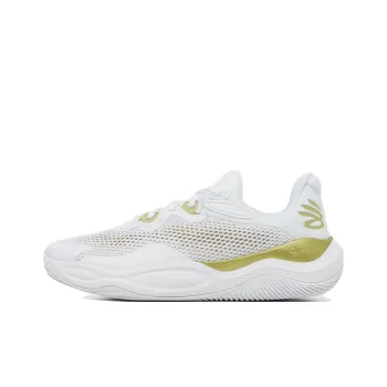 Under Armour Curry Splash 24 Anti Slip Wear Resistant Low Top Basketball Shoes Unisex White