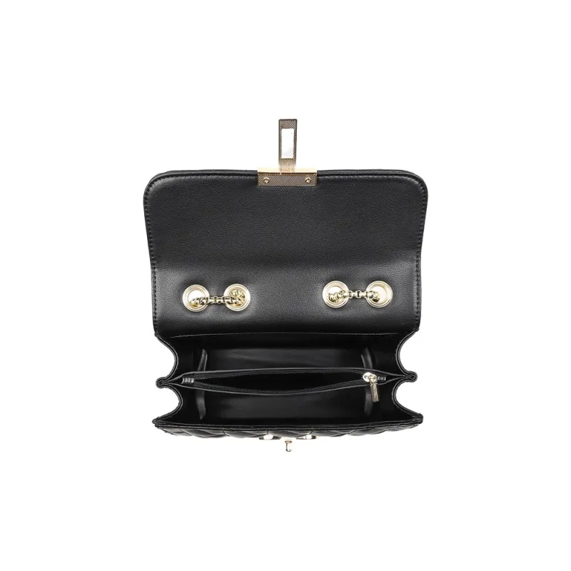 MILLIE'S Cow Leather Shoulder Bag Crossbody Bag Regular Women's Black-4