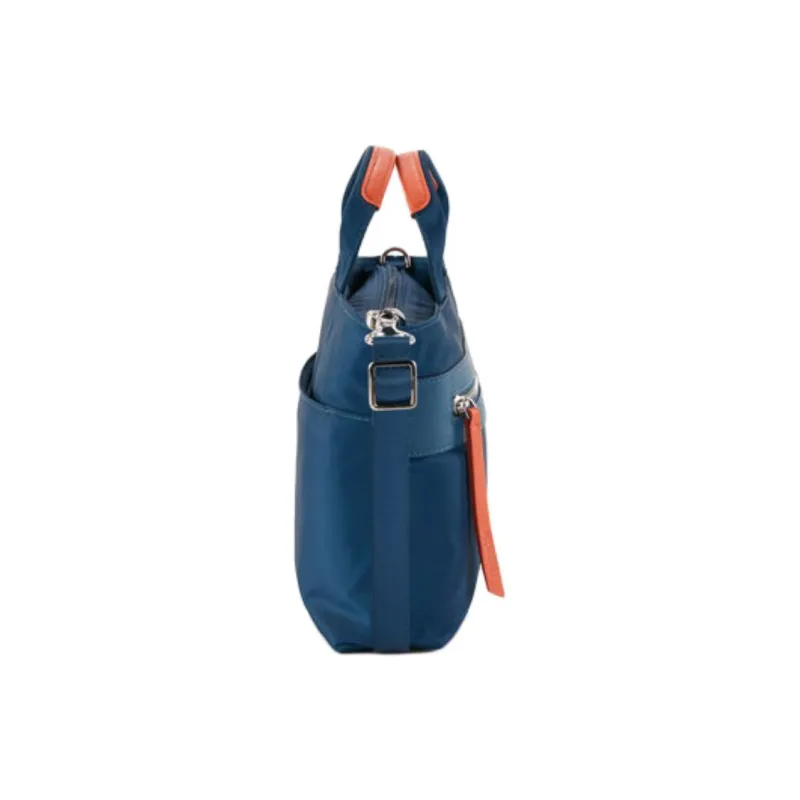 AMERICAN TOURISTER Polyester Shoulder Bag, Crossbody Bag, Handbag Medium Size Women's Marine Blue-2