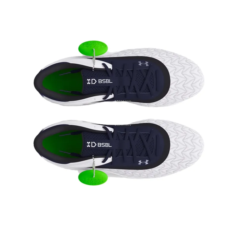 Under Armour Yard Anti Slip Wear Resistant Low Top Training Shoes Men's White-2
