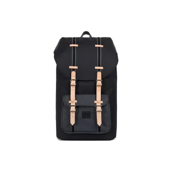 Herschel Polyester Laptop Backpack Regular Unisex Black Denim