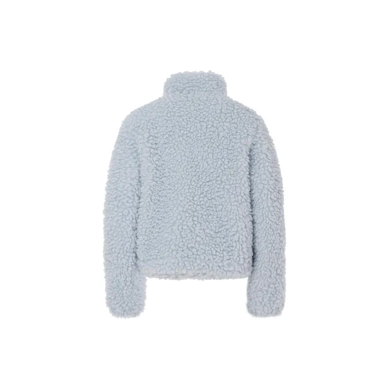 Lee Velvet feel Coat Women's Light Blue-1