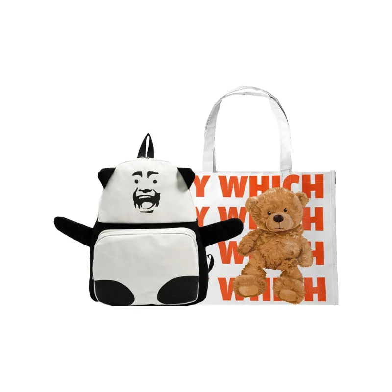 Bywhich Canvas Backpack Regular Unisex White-8