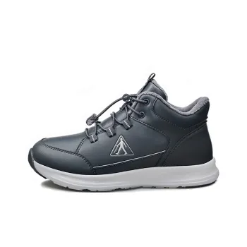 ZULIZ Cushioned Abrasion Resistant Slip Resistant Mid Top Fleece Lined Boots Unisex