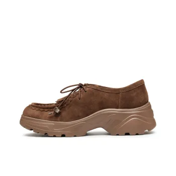 Joypeace Cream Cocoa Casual Single Shoes Women's