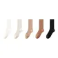 Black+Dirty Orange+Light Coffee+Beige+White