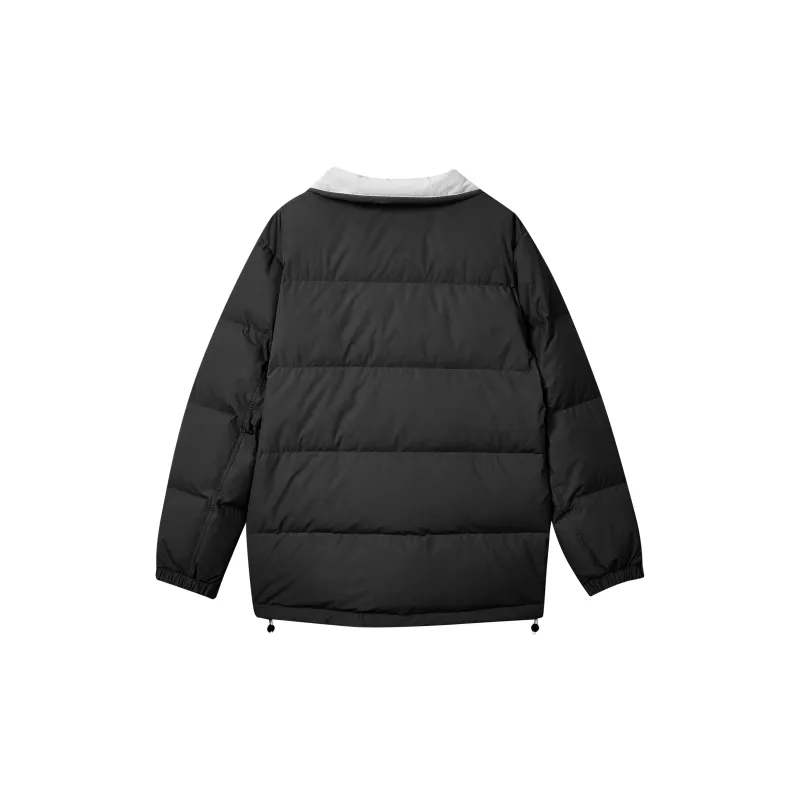 Skechers Down Jacket Unisex Carbon Black-1