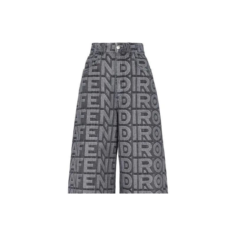 FENDI Jeans Women's Black-5