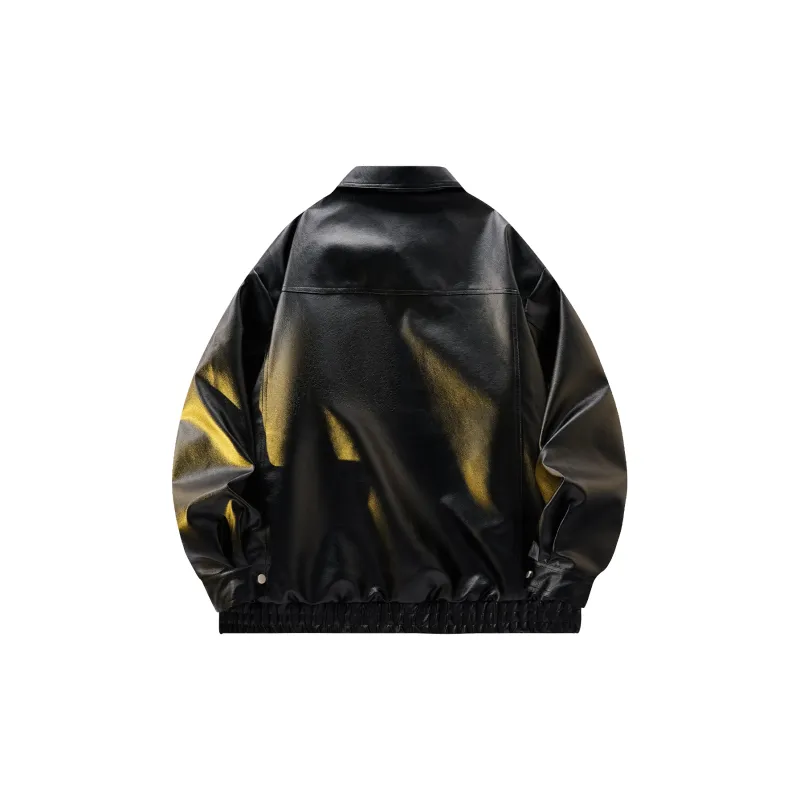 PAUL COSTELLOE Leather Jacket Unisex-1