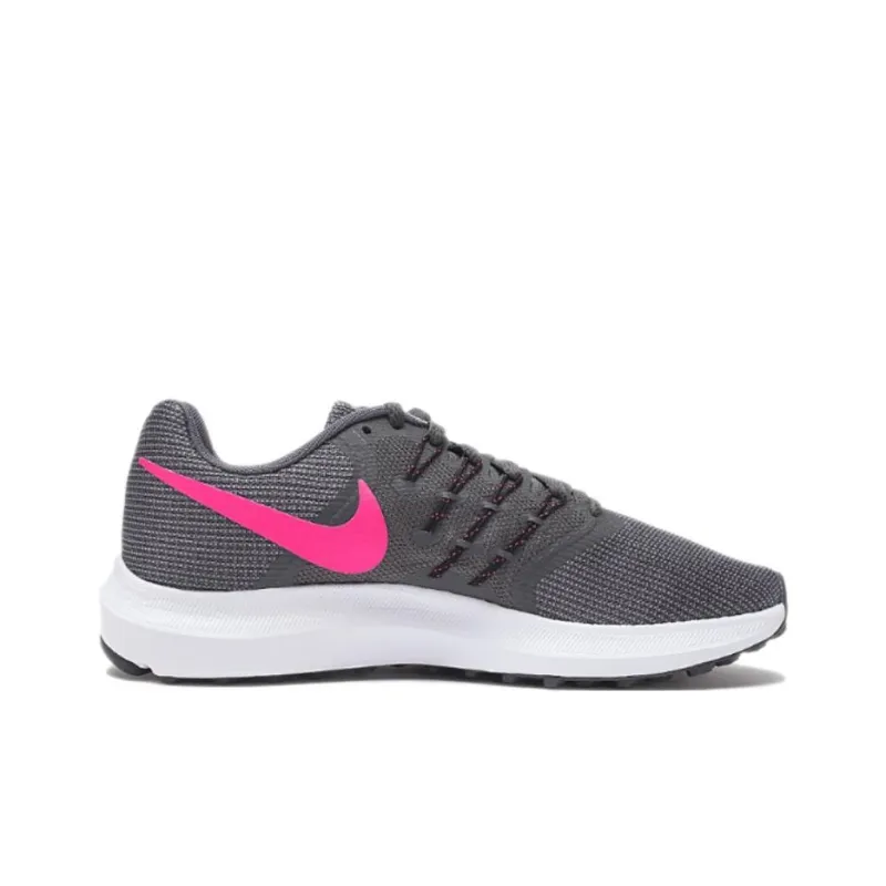 Nike Wear-Resistant Low-Top Casual Running Shoes Women's Dark Gray Pink-1