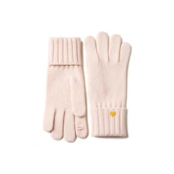 JIUMU Pure Wool Knit Gloves Women's