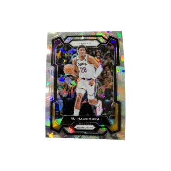 PANINI Rui Hachimura Lakers Prizm Collection White Crush Real Players Basketball Card Rare Card Sports Cards 1 Pc