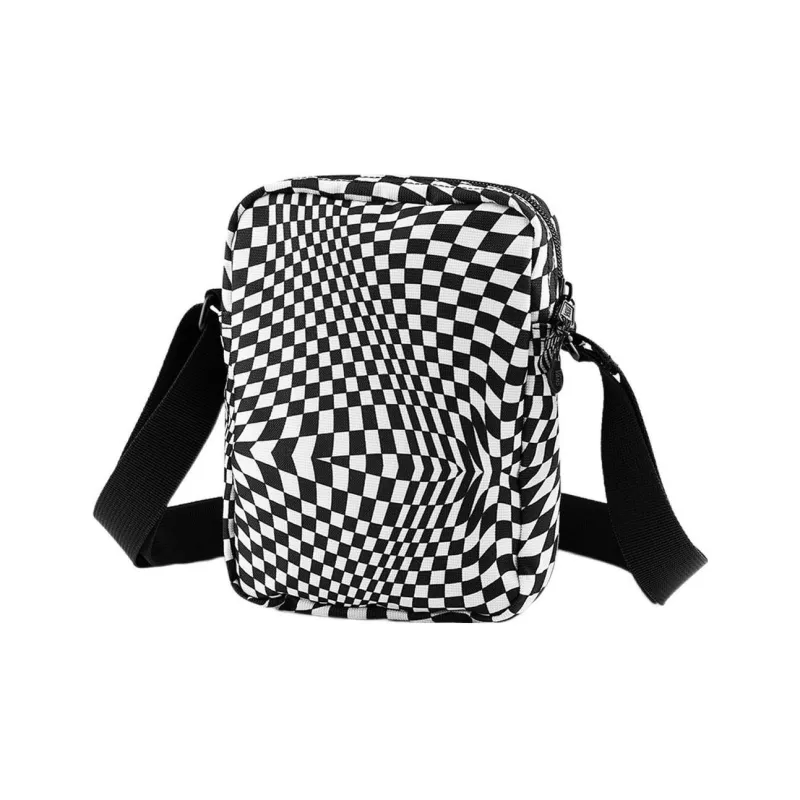 Vans Canvas Canvas Bag Shoulder Bag Crossbody Bag Regular Unisex Black/White-2