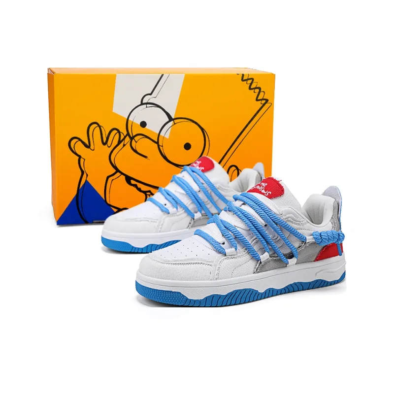The Simpsons Low Top Canvas Shoes Unisex-12